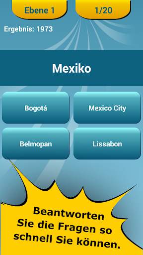 Geographie Quiz screenshot 2