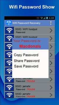 Wifi Password Recovery screenshot 5