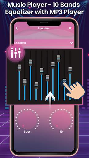 Music Player - 10 Bands Equalizer with MP3 Player screenshot 2