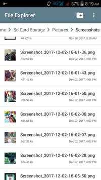 Basic File Explorer 2 تصوير الشاشة