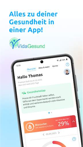 Diabetes-App   Blutdruck-App screenshot 1