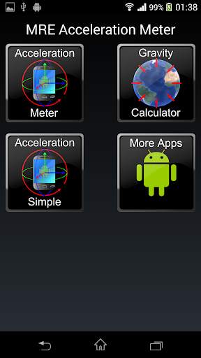 MRE Acceleration Meter screenshot 1