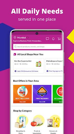 LoveLocal - Buy Online Grocery From Local Shops screenshot 1