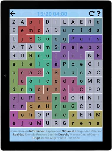 Sopa de Letras en Español screenshot 10