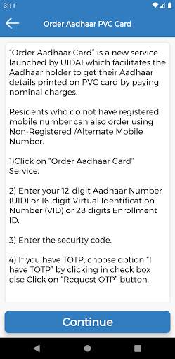 Aadhar Card - Check Aadhar Status, Update Online screenshot 5