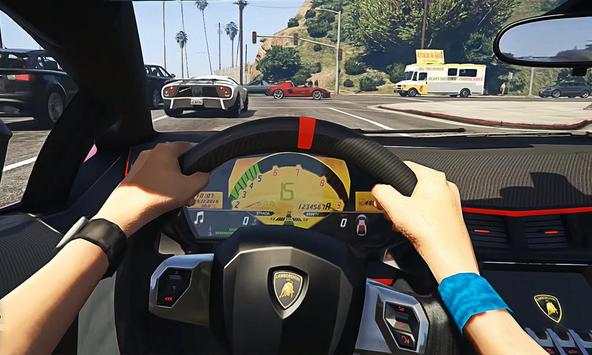 Real Car Driving Aventador screenshot 1