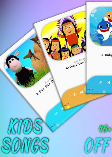 Nursery Rhymes & Kids Songs (Offline 40  Songs) screenshot 1