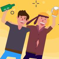 Pause...drink! drinking game. logo