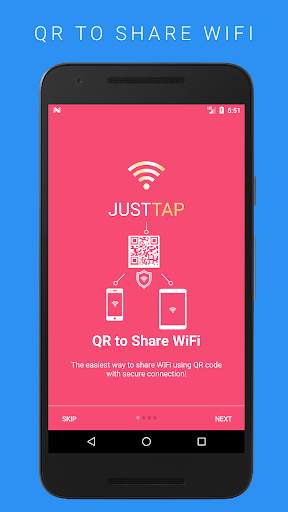 JustTap Wifi screenshot 1