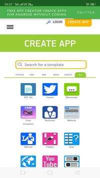 FREE App Creator Create Apps for Android screenshot 6