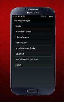New Red Music Player screenshot 8
