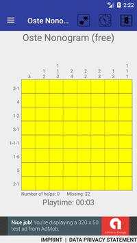 Oste Nonogram (free) screenshot 1