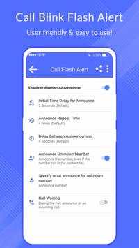 Flash Alert On Incoming Call and SMS screenshot 2