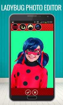 Ladybug And Cat Photo Editor 3 تصوير الشاشة