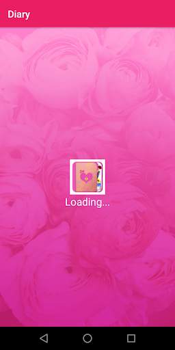 Personal diary with lock screenshot 1