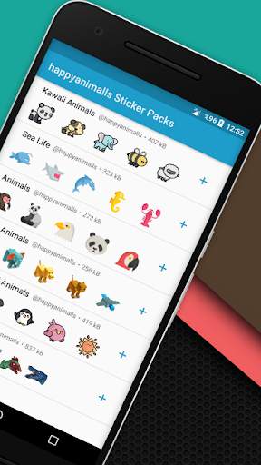 Happy Animalls Sticker for WhatsApp (WAStickers) screenshot 2