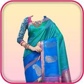 Women Saree Photo Suit 3