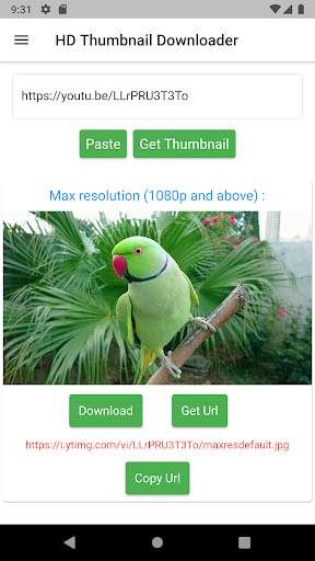 Thumbnail Image Download in HD for YouTube Video screenshot 5