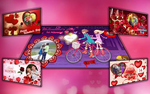 Valentine Day Photo Frame скриншот 4