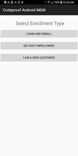 Codeproof MDM for Android screenshot 2