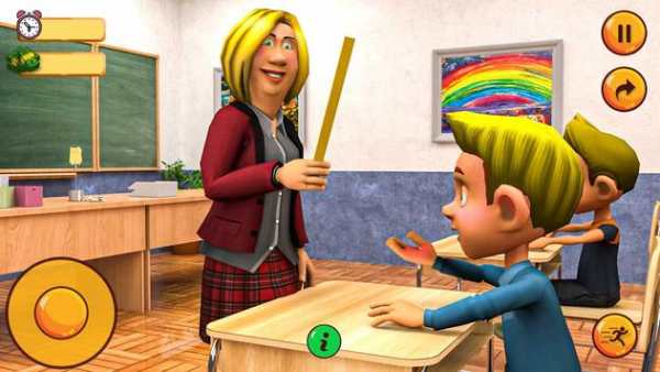 Scary Spooky Teacher 3D - Evil Granny School Game screenshot 1