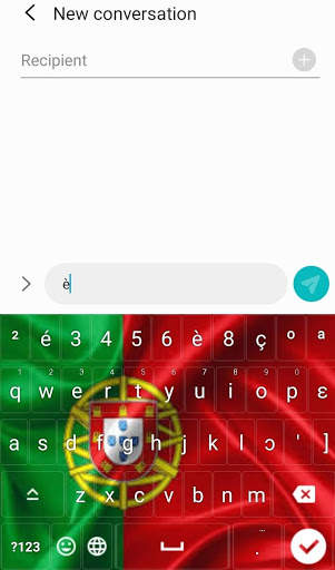 Portuguese Keyboard 2020 -  Teclado Portugues screenshot 1