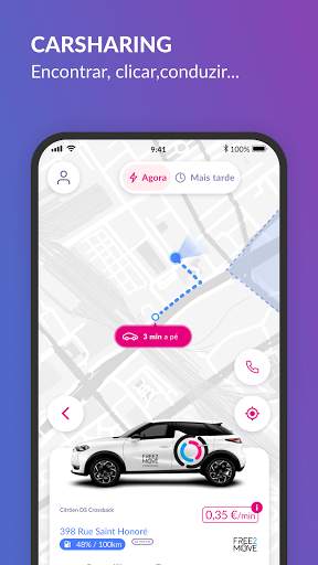 Free2Move: mobilidade (Emov) screenshot 2
