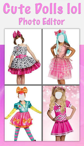 Cute Dolls lol Photo Editor screenshot 4