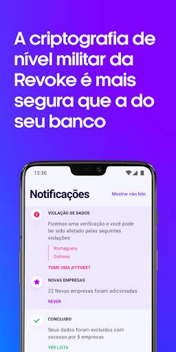 Revoke: Proteja os seus dados screenshot 5