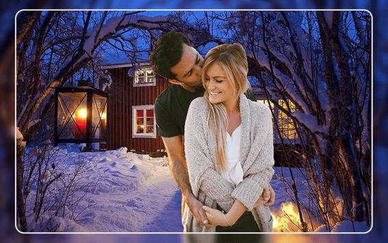 Snowfall Photo Frames 4 تصوير الشاشة