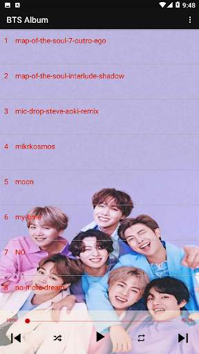 Dream On - BTS Song Offline screenshot 5