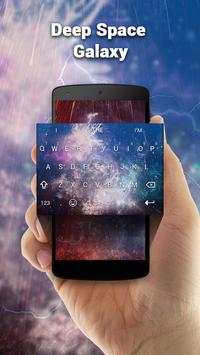 3D Vast Space Galaxy Theme - Galaxy Keyboard.3D screenshot 2