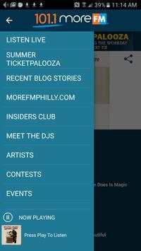 101.1 More FM screenshot 2