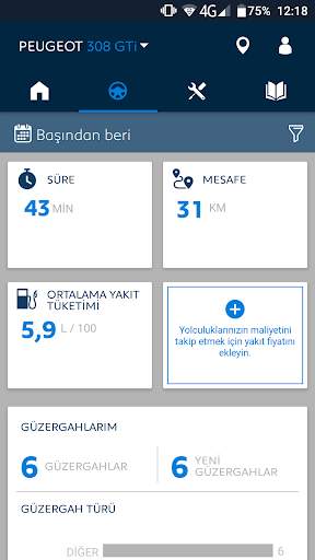 MYPEUGEOT APP screenshot 2