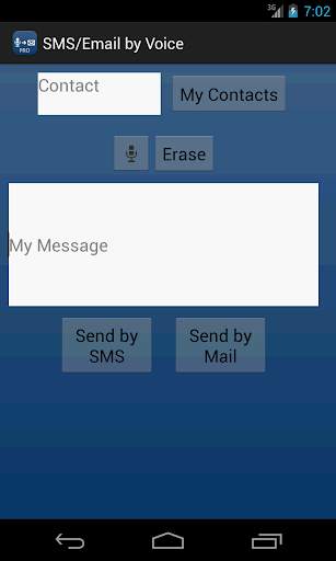 SMS / Email by Voice screenshot 2