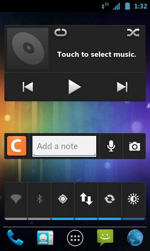 Ice Cream Sandwich CM7 Theme screenshot 3