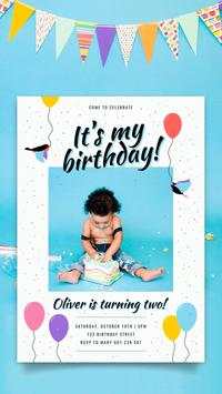 Birthday Invitation Card Maker screenshot 3