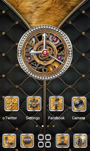 Luxury Retro GO Launcher Theme screenshot 2