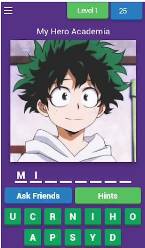 Guess My Hero Academia Character screenshot 1