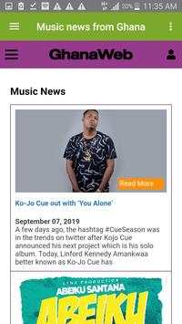 Ghana Web Daily News screenshot 6