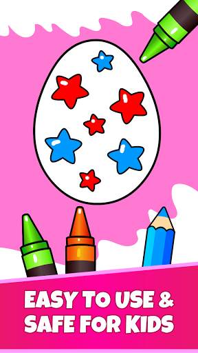Easter Egg Coloring - Surprise Eggs Game For Kids 6 تصوير الشاشة
