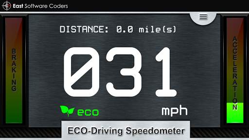 ECO-Driving Speedometer screenshot 1