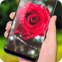 Rose Live Wallpaper 2018: HD Flower Backgrounds logo