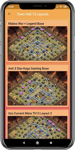 Layout for CoC screenshot 4