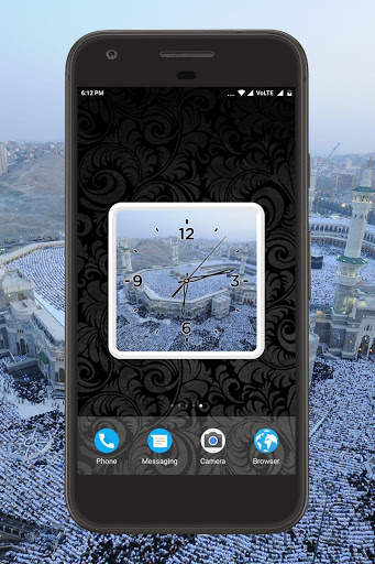 Mecca Clock Live Wallpaper 1 تصوير الشاشة