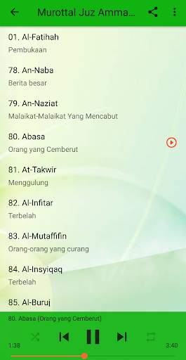 Juz Amma MP3 Offline Lengkap screenshot 3