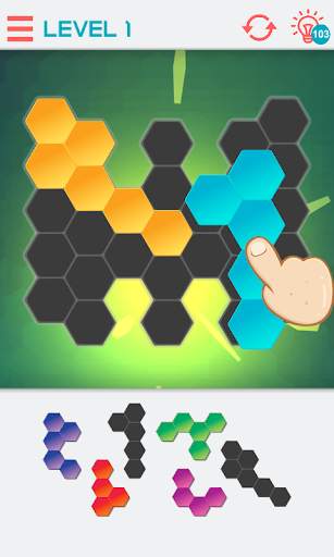 Hexagon Graph: Geometry Puzzle скриншот 6