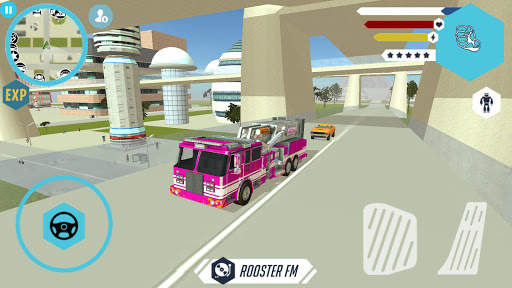 Super Robot Fire Truck Transform: Robot Games screenshot 1