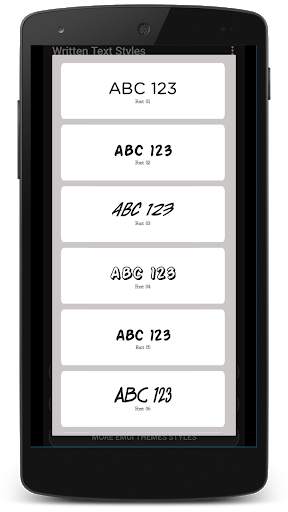 Written Fonts for Huawei / Honor / EMUI screenshot 1