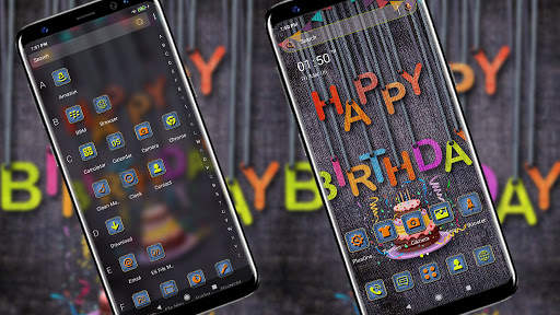 Happy Birthday Launcher Theme screenshot 3
